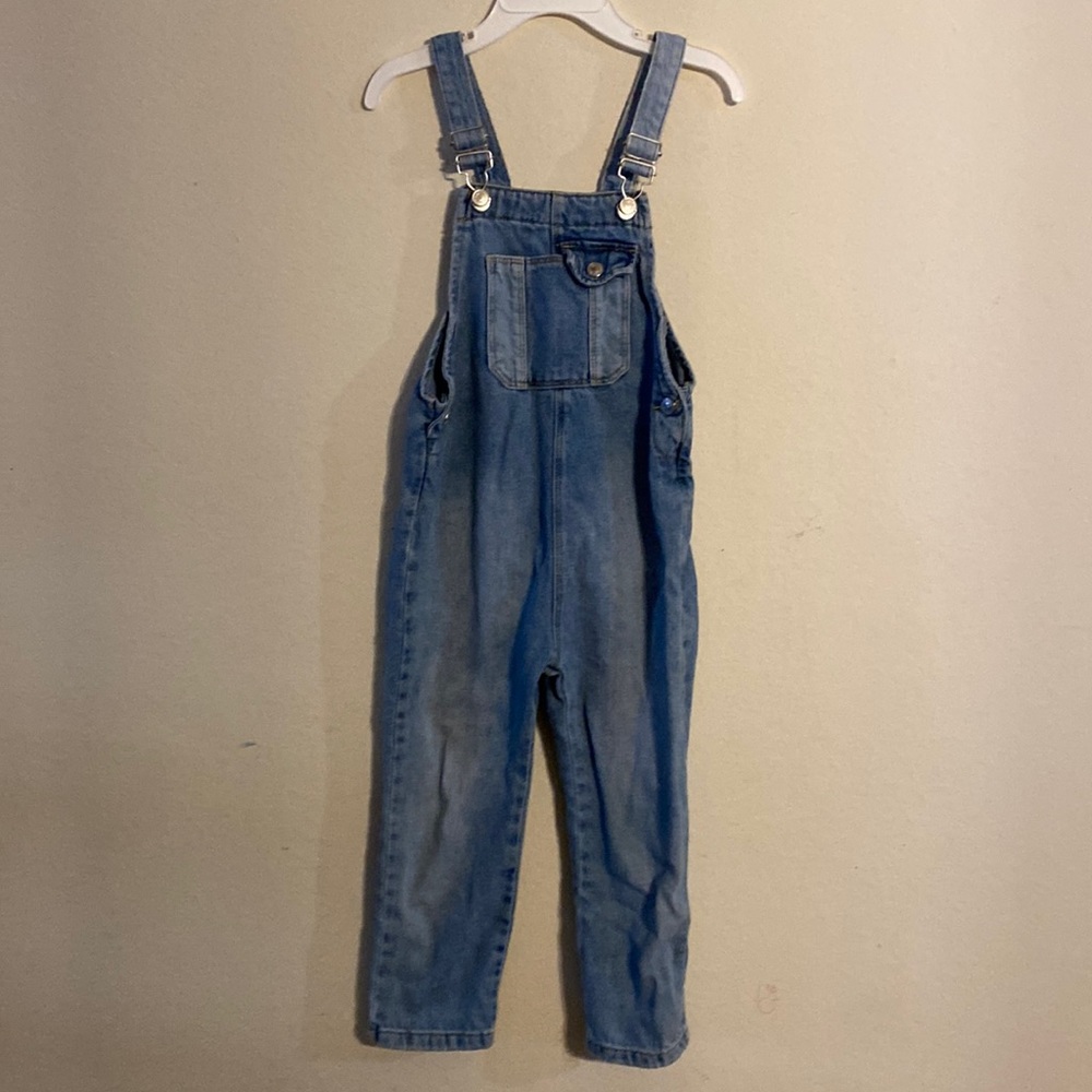 Zara overall jeans girls size 3-4